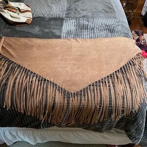 Francesca's Collections Brown Cozy Wrap. Never wore it. Bought in Denver